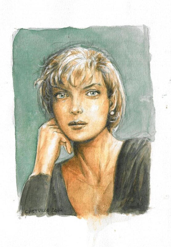 Sienna par Chetville - Illustration originale