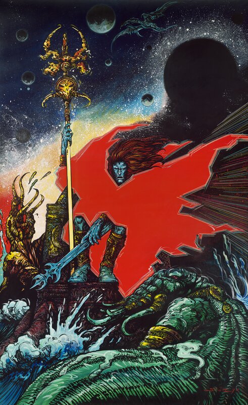 Yragaël by Philippe Druillet - Original Cover