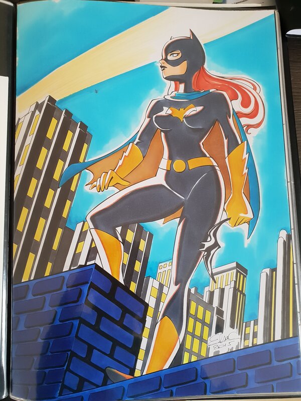 Batgirl par elsa - Illustration originale