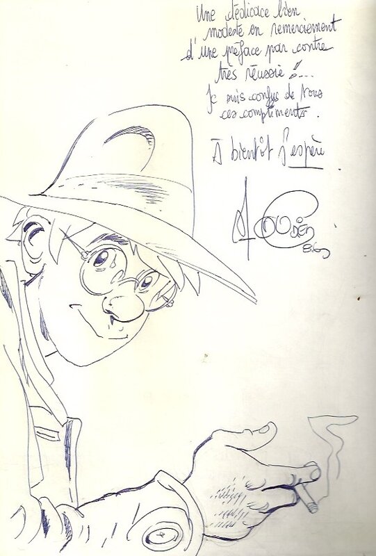 Alain Dodier, Makyo, Jerome k Jerome bloche - Sketch