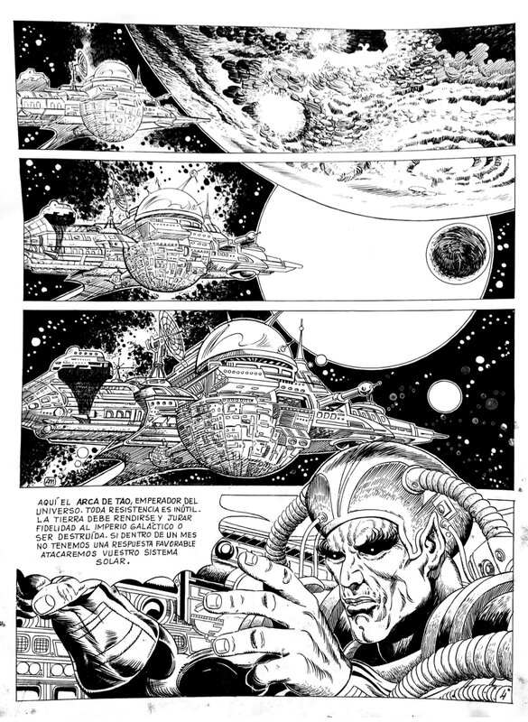 Science Fiction par unknown - Planche originale