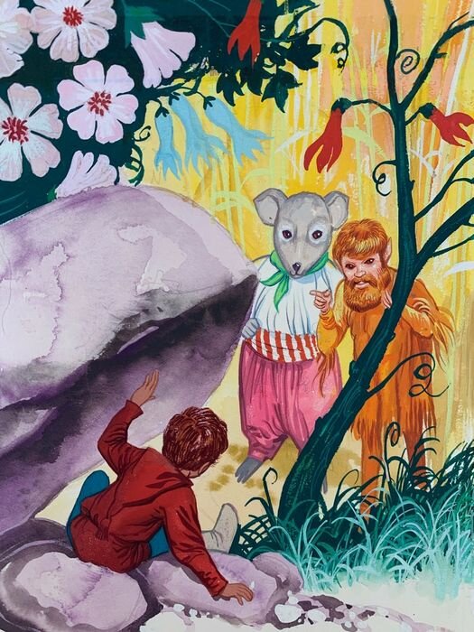 Gerry Embleton, Once Upon a Time Fairy Tales - Original Illustration