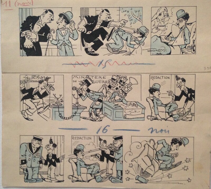 Raoul Thomen, Charlot est bon enfant (planche 3) - Comic Strip