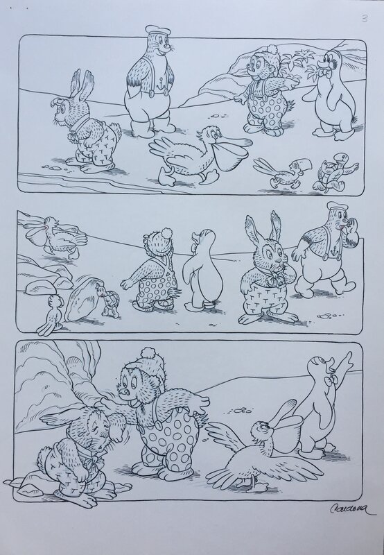 Petzi by José Maria Cardona, Vilhelm Hansen - Comic Strip