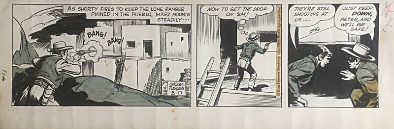 The Lone Ranger by Charles Flanders - Comic Strip