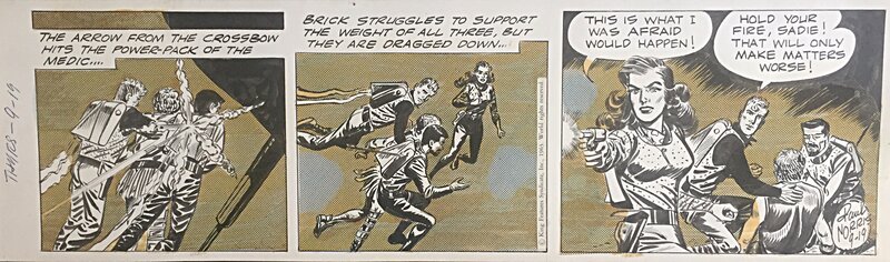 Brick Bradford by Paul Norris, Clarence Gray, William Ritt - Comic Strip