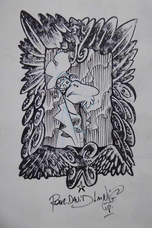 Donjon by Nicolas Kéramidas, Lewis Trondheim, Joann Sfar - Sketch