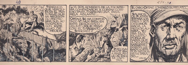 Capitan Durán by José Laffond - Comic Strip