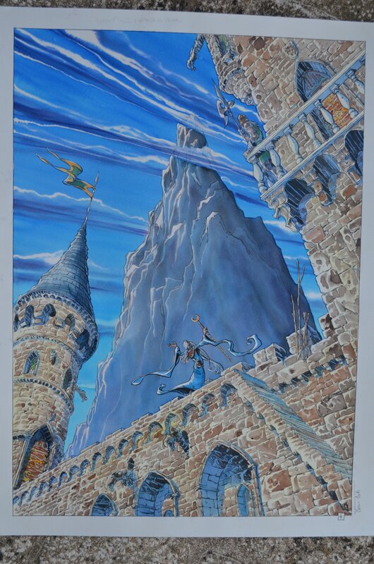 For sale - Tiburce Oger, Chevaliers d'émeraude tome 1 éditions casterman p 4 - Comic Strip