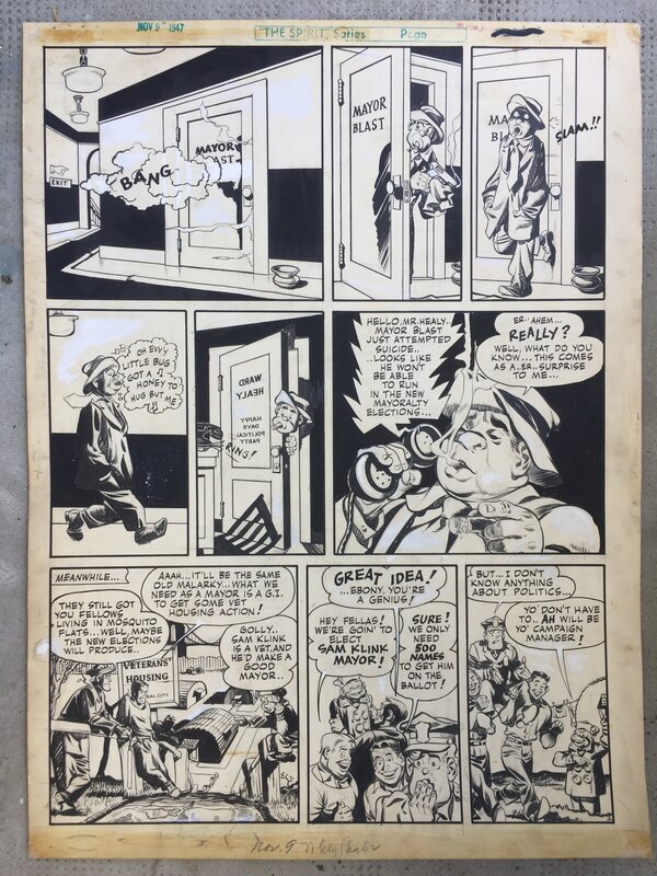 Will Eisner, Jerry Grandenetti, THE SPIRIT 