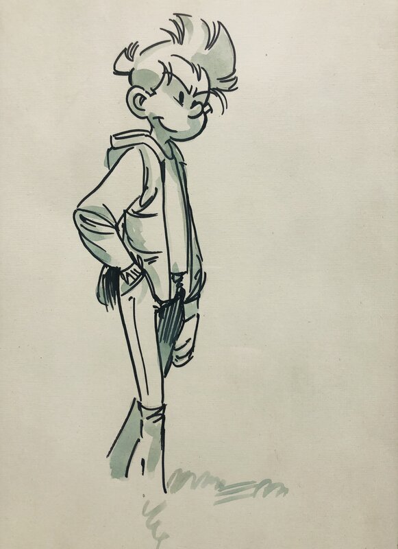 Spirou par Jose Luis Munuera - Planche originale