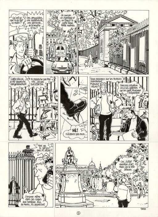 La débauche - p.5 by Jacques Tardi, Loustal, Daniel Pennac - Comic Strip