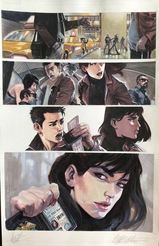 Gabriele Dell'Otto, Spiderman Family business pl 21 - Planche originale