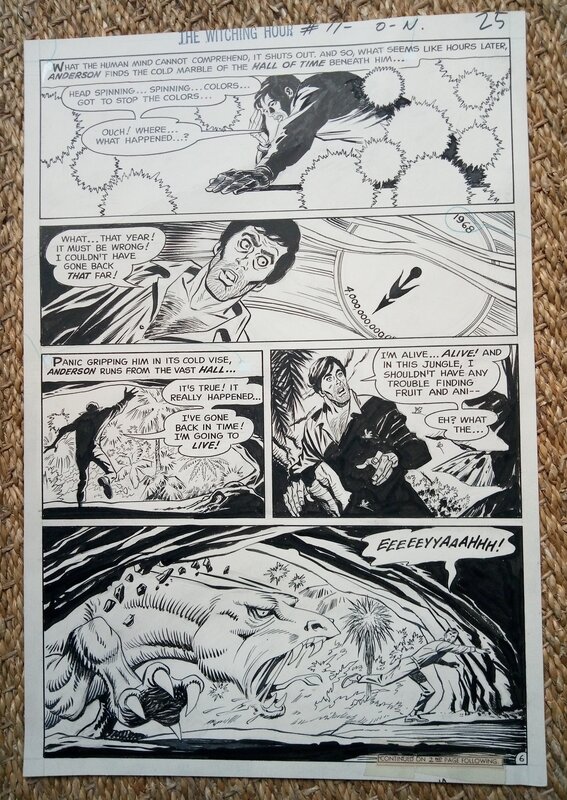George Tuska, The witching hour 11 - Planche originale