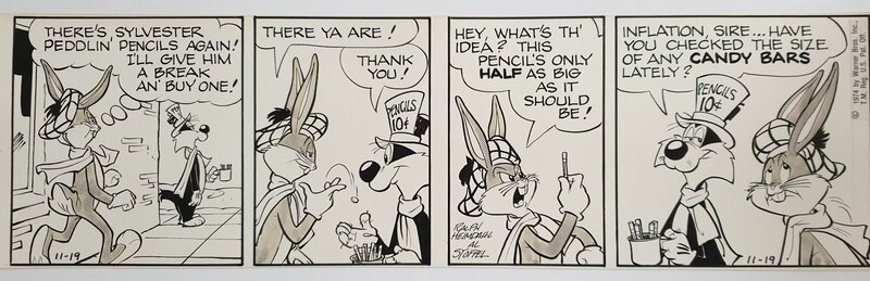 Bugs Buny strip by Ralph Reimdahl - Comic Strip