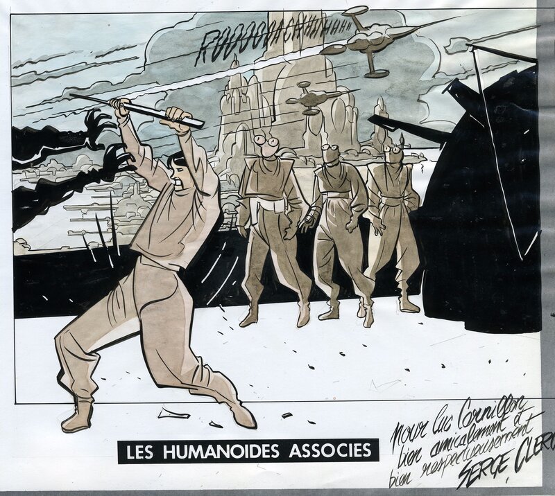Serge Clerc, Mémoires de l’Espion - Comic Strip