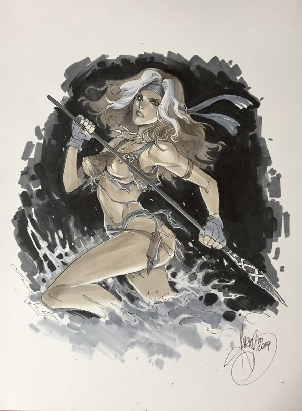 Savage Land Rogue by Mirka Andolfo - Original art