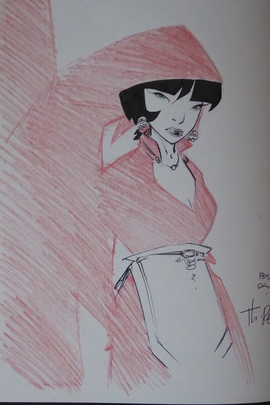 Rouge de chine by Thierry Robin - Sketch