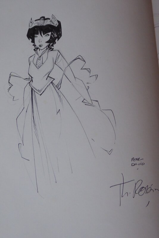 Rouge de chine by Thierry Robin - Sketch