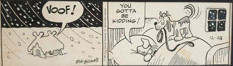 Hagar The Horrible par Dik Browne - Planche originale