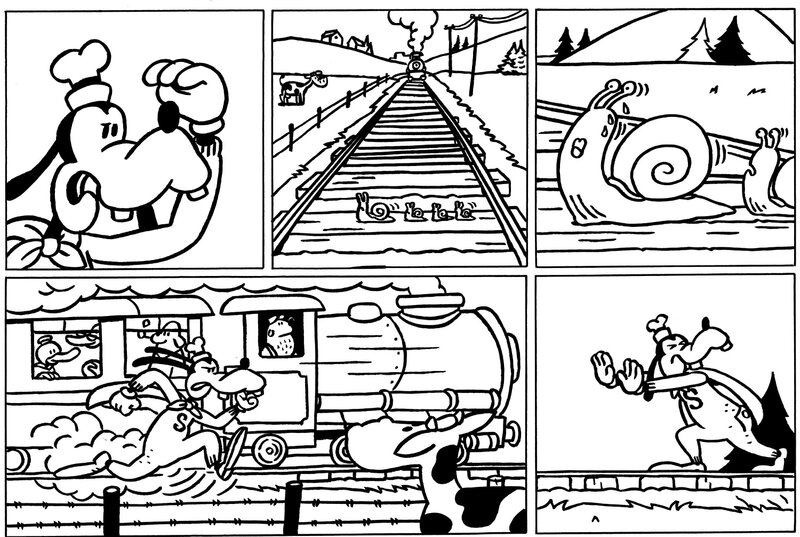 En vente - Super Mickey – Page 9 – A – Pieter de Poortere - Planche originale