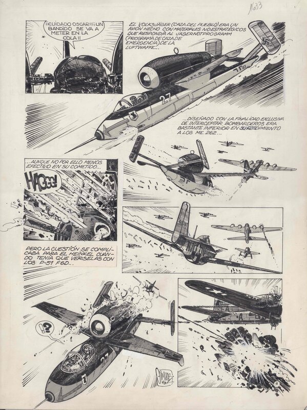Juan Giménez, As de Pique, El cielo final, pág 4 - Comic Strip