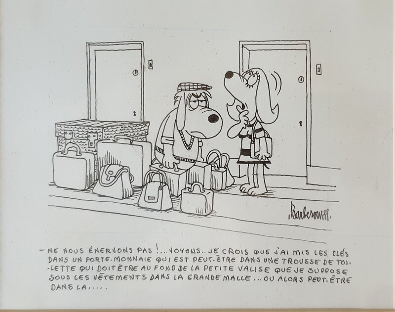 Les clés by Barberousse - Comic Strip