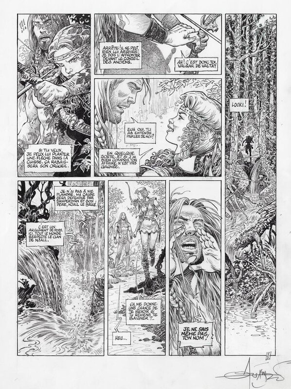 Mohamed Aouamri, Saga Valta - T03 - Planche 5 - Comic Strip