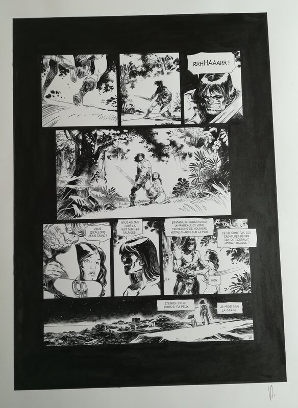 Conan le Cimmérien by Virginie Augustin - Comic Strip