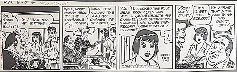 Ella Cinders by Fred Fox - Comic Strip