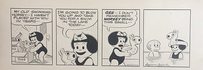 Guy Gilchrist, Brad Gilchrist, Ernie Bushmiller, Nancy (Arthur et Zoé) - Comic Strip