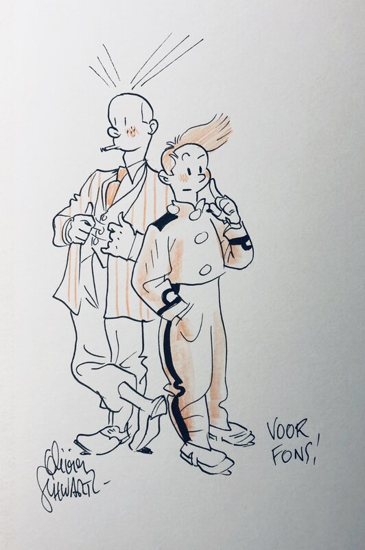 Olivier Schwartz Spirou et Fantasio - Sketch