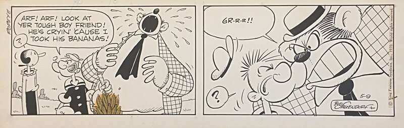 Popeye by Bud Sagendorf, Elzie Crisler Segar - Comic Strip