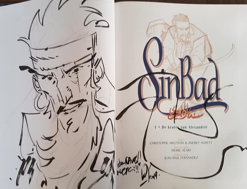Sinbad by Pierre Alary - Sketch