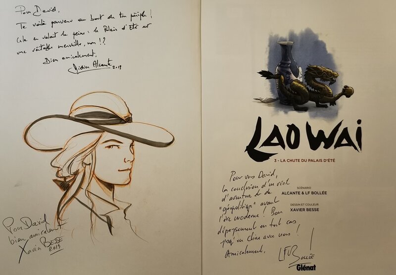 Laowai 3 by Xavier Besse, Alcante, Laurent-Frédéric Bollée - Sketch