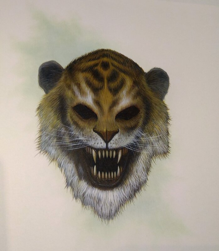 Mask of the tiger by Wayne England - Comic Strip