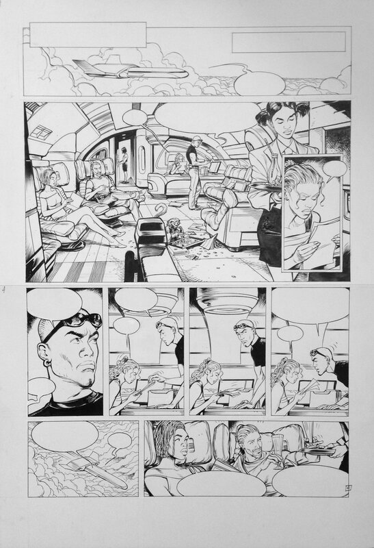 Thierry Labrosse, Moréa T.5 - Planche 4 - Comic Strip