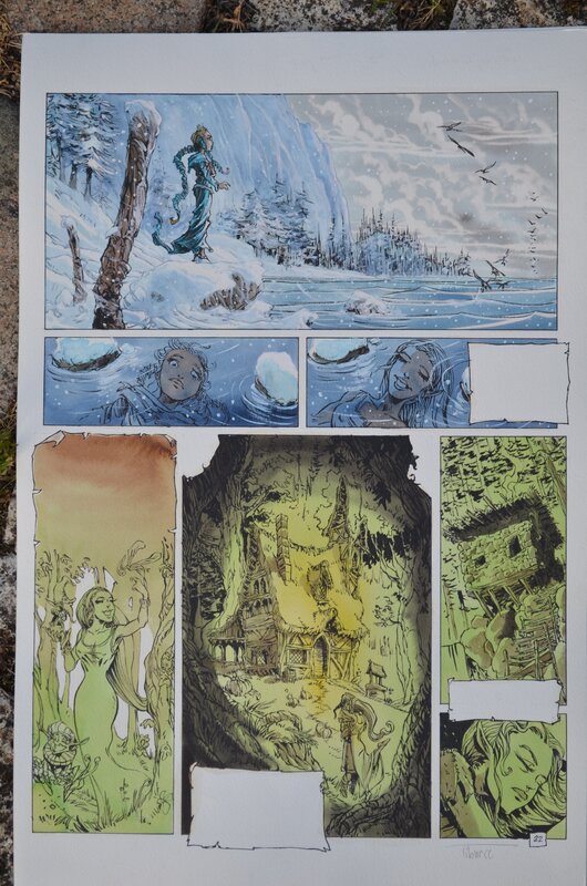 Tiburce Oger, Gorn tome 8 planche 22 - Planche originale