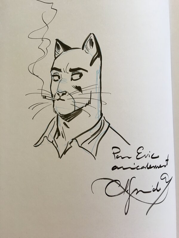Dedicace by Juanjo Guarnido - Sketch