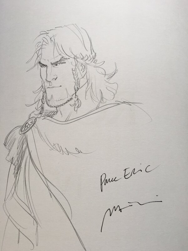 Dedicace by Enrico Marini - Sketch
