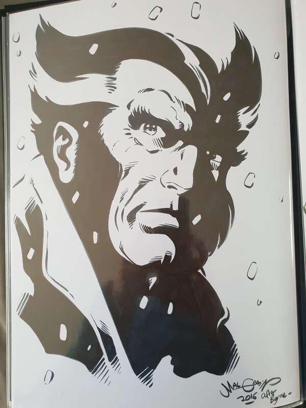 Wolverine par chris malgrain - Original Illustration