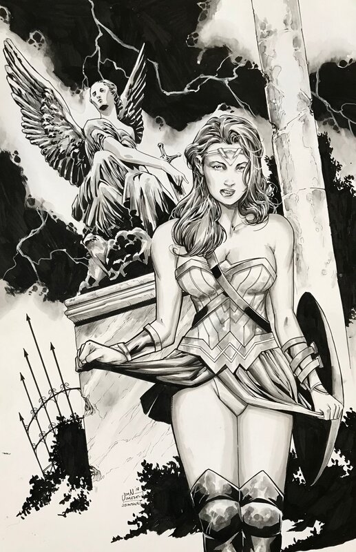 Wonder woman by Jim Jimenez - Original Illustration