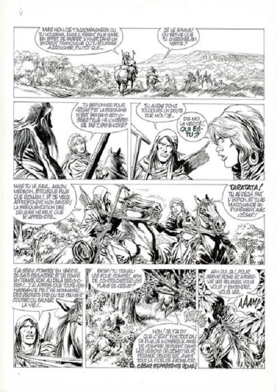 Vae victis T 4 par Jean-Yves Mitton - Planche originale