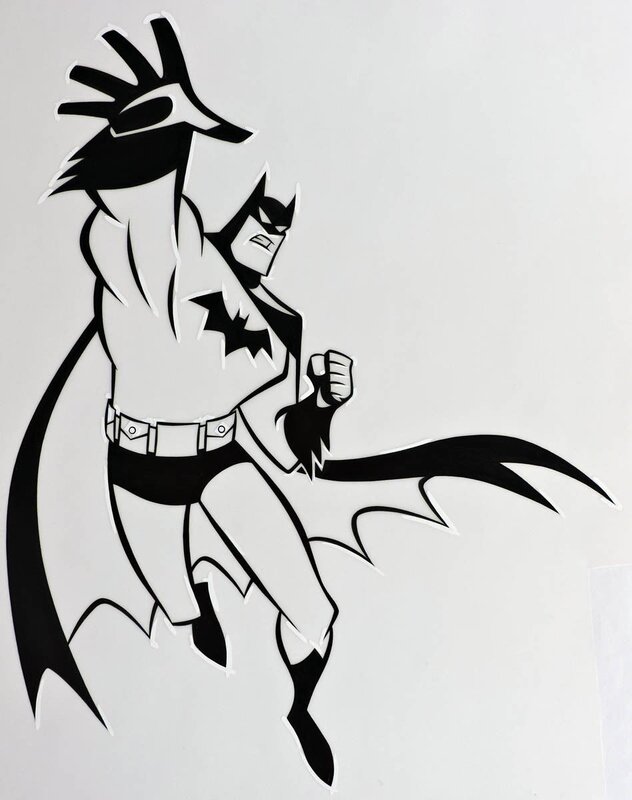 Batman d'après Bruce Timm - Illustration originale