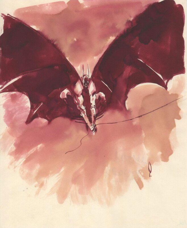 George Pratt - Batman - Illustration originale