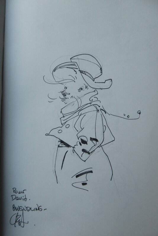 Claire Wendling, Les lumieres de l amalou - Sketch