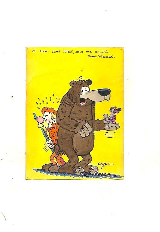 Sam et l ours par Lagas, Paul Deliège - Dédicace