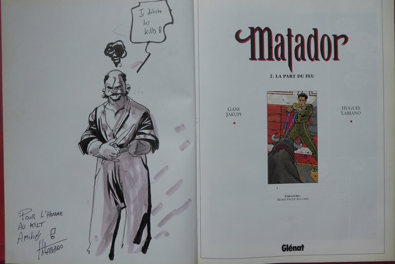 Matador by Hugues Labiano - Sketch