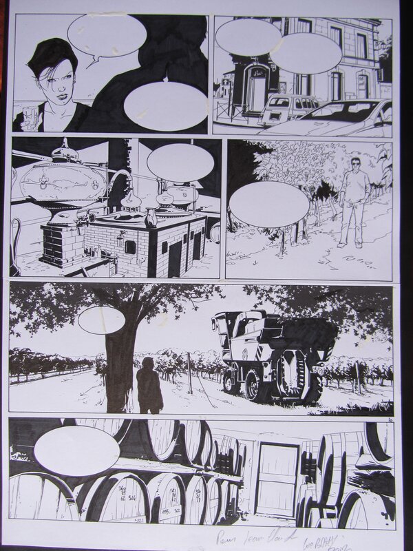 Cognac by Luc Brahy, Eric Corbeyran - Comic Strip