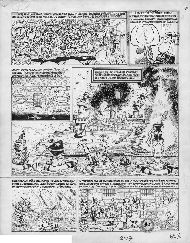 Jacques Devos, 1978 - Victor Sébastopol - Comic Strip